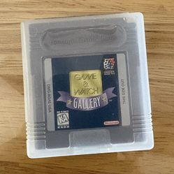 Used Game and Watch Gallery Gameboy game