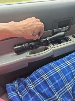 Don't need rifle scope