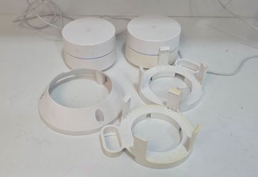 Google WiFi 2 Point Router with wall brackets
