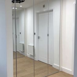 IKEA  Mirrored Doors Like New $60 Each 