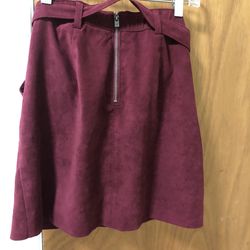 Hollister Velvet Skirt