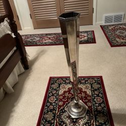 Silver Plated Vase