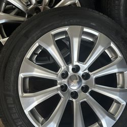 22” HIGH COUNTRY CHEVY GMC RIMS TIRES