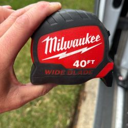 40’ Milwaukee Tape Measure 
