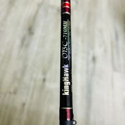 Kinghawk 7ft 12-30lb fishing rod with shimano chronarch 100 fishing reel combo $80