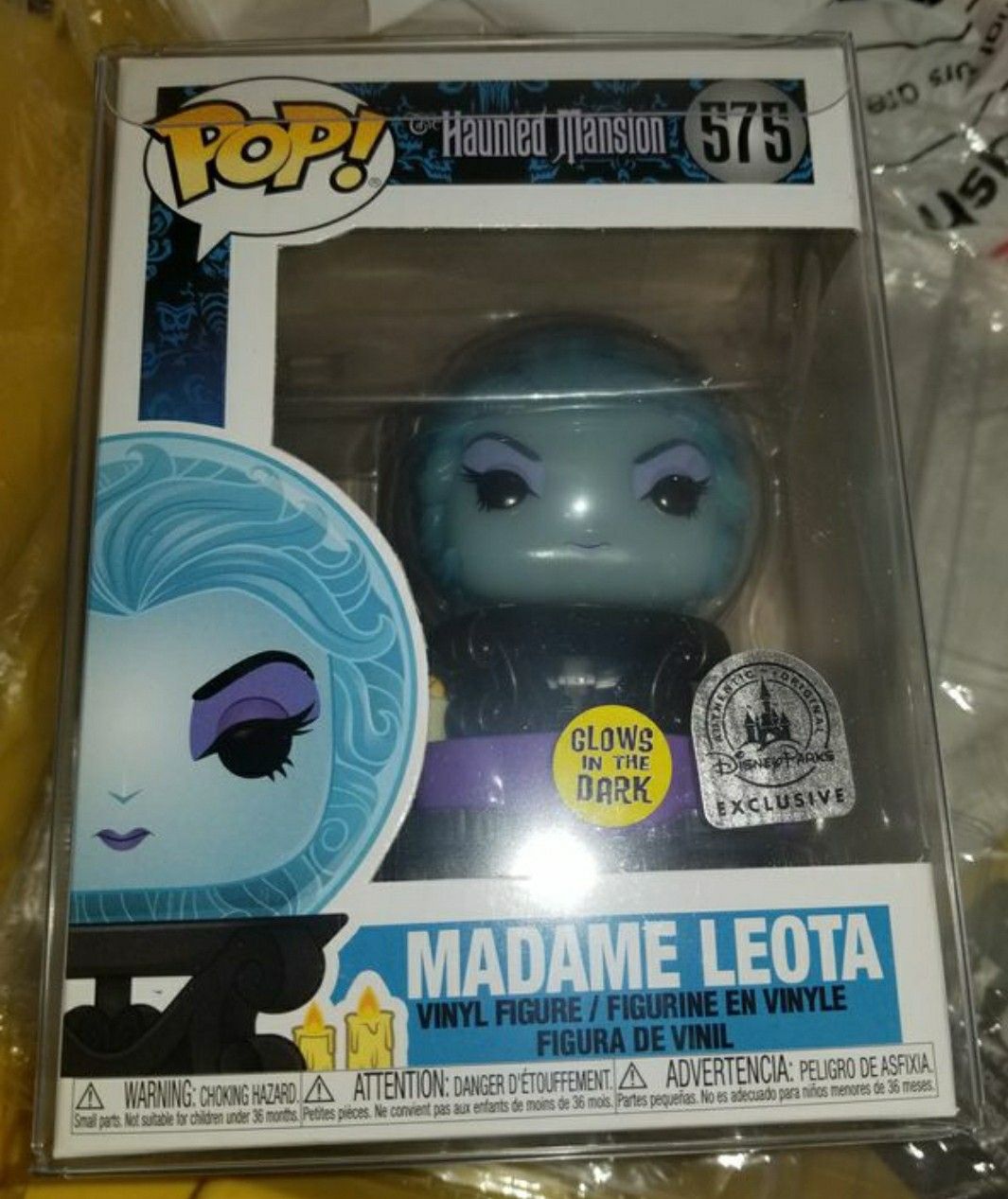 Funko Pop Disney Exclusive Glow in the Dark Madame Leota