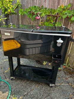 AVAILABLE! Outdoor beverage cooler