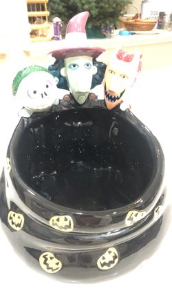 Nightmare before christmas candy bowl
