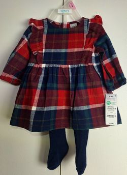 Carters Dress (sizes 0-3m, 3-6m) Brand New Only $8 Each
