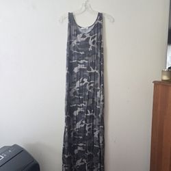 Camo Maxi Dress
