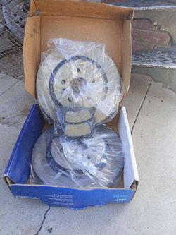 Brake rotors and pads