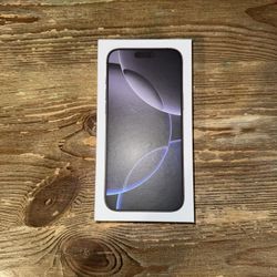 iPhone 16 Pro Max - Black Titanium 