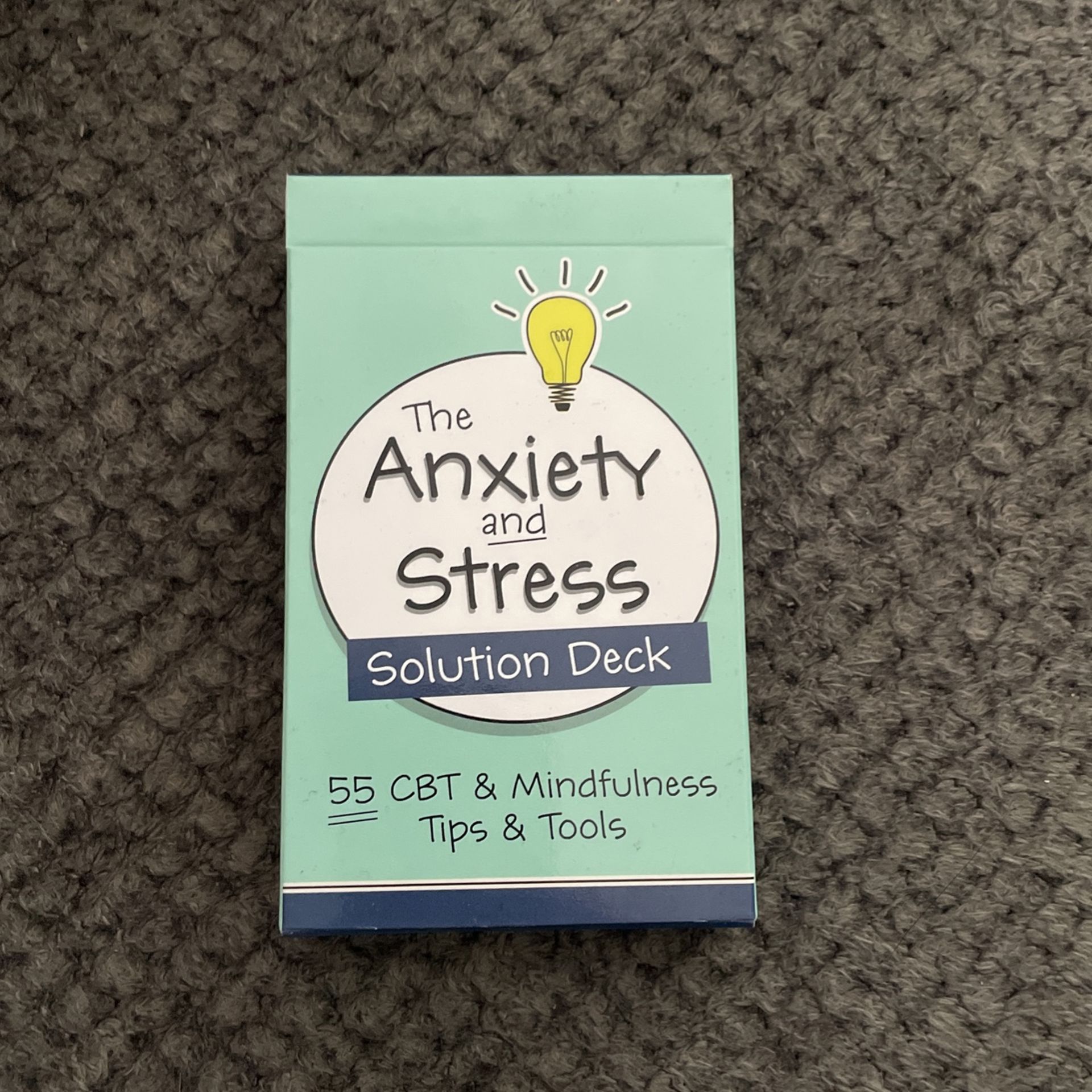 Anxiety and Stress Cards