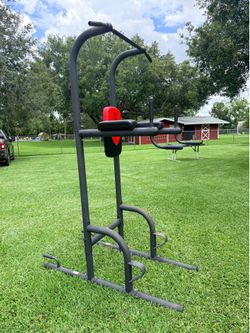 Weider Power Tower for Dips, Pull-ups, Leg Raise, Push-ups and More