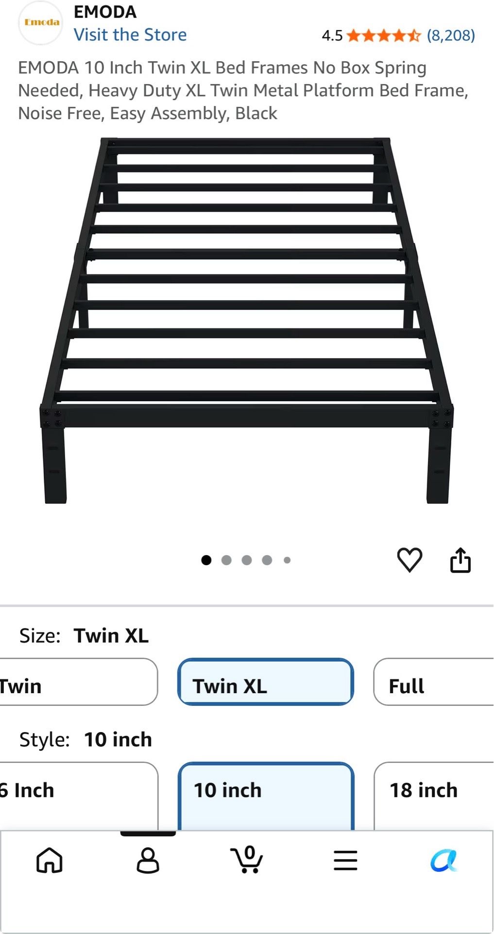 Bed frame