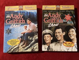 Lot NEW & SEALED THE ANDY GRIFFITH SHOW THE COMPLETE SEASON FIRST SEASON 1 THIRD 3 BOX SET‼️ Entire OOP DVD TARGET Collection MUST GO ‼️