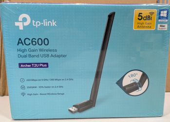 Tp Link AC600 High Gain Wireless Dual Band Adapter