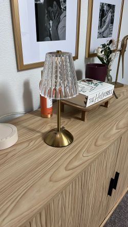 Cordless Gold Lamp 