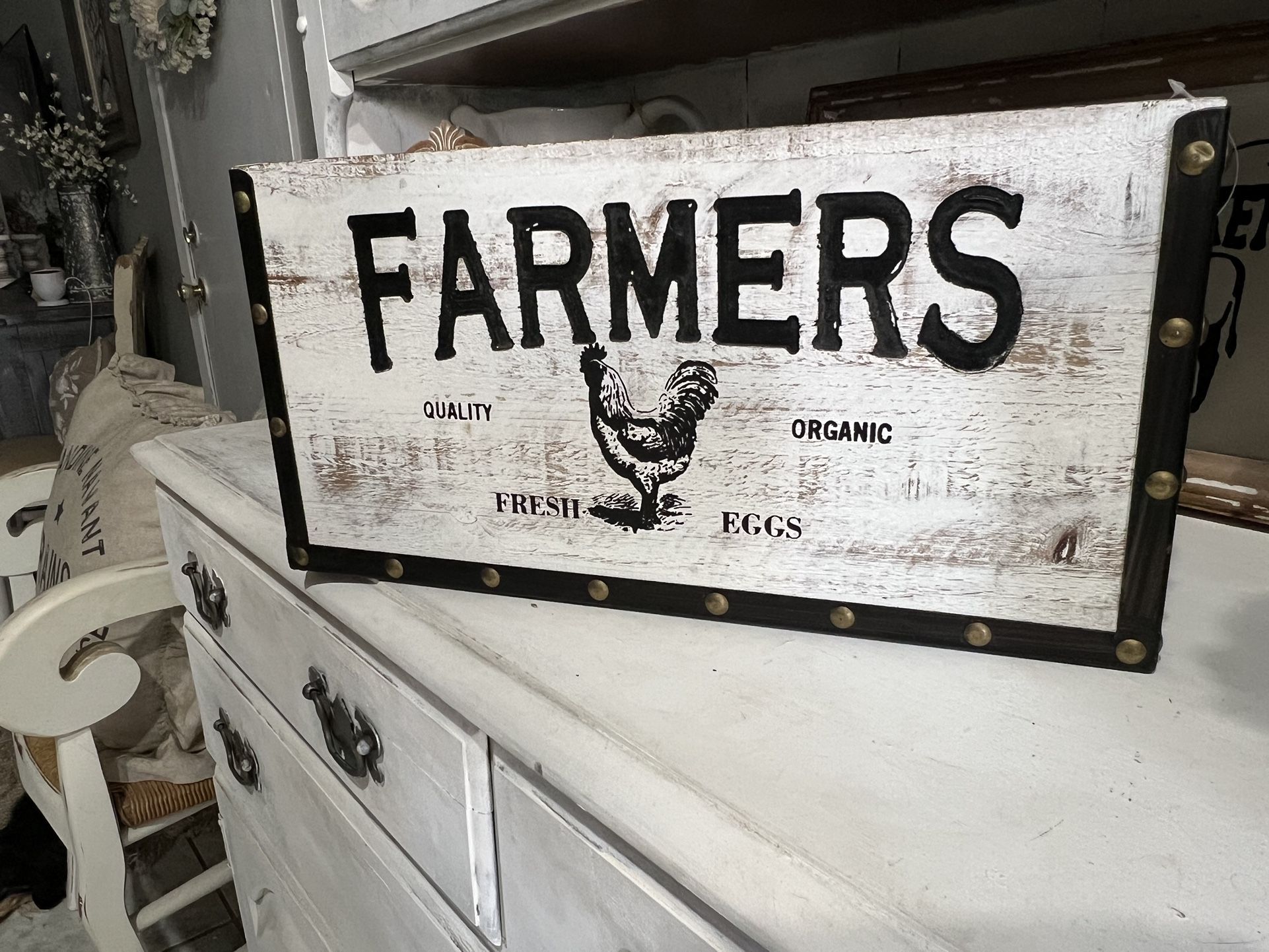 Farmhouse Wooden Crate