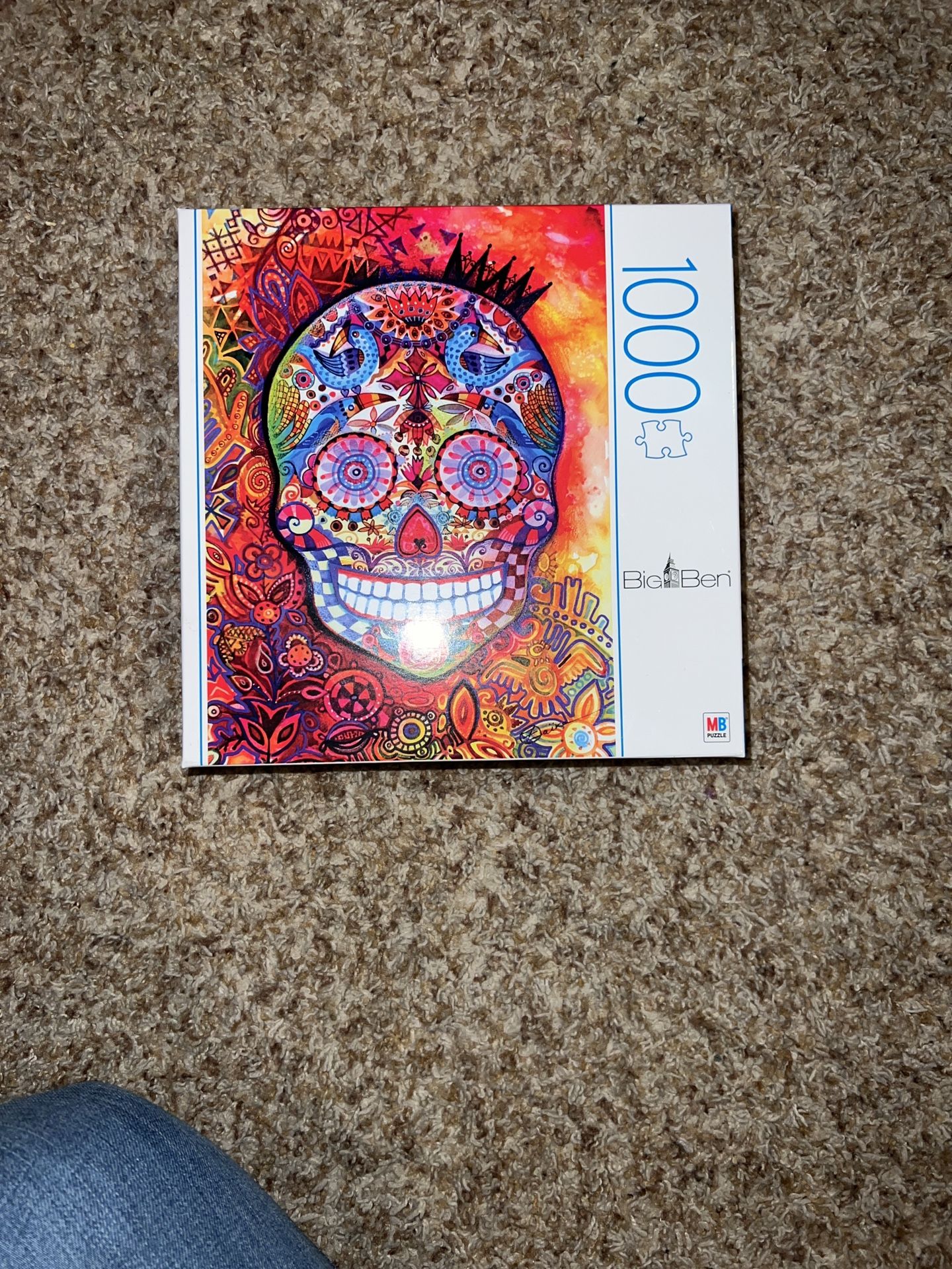 Big Ben Skull 1000 PC Jigsaw Puzzle