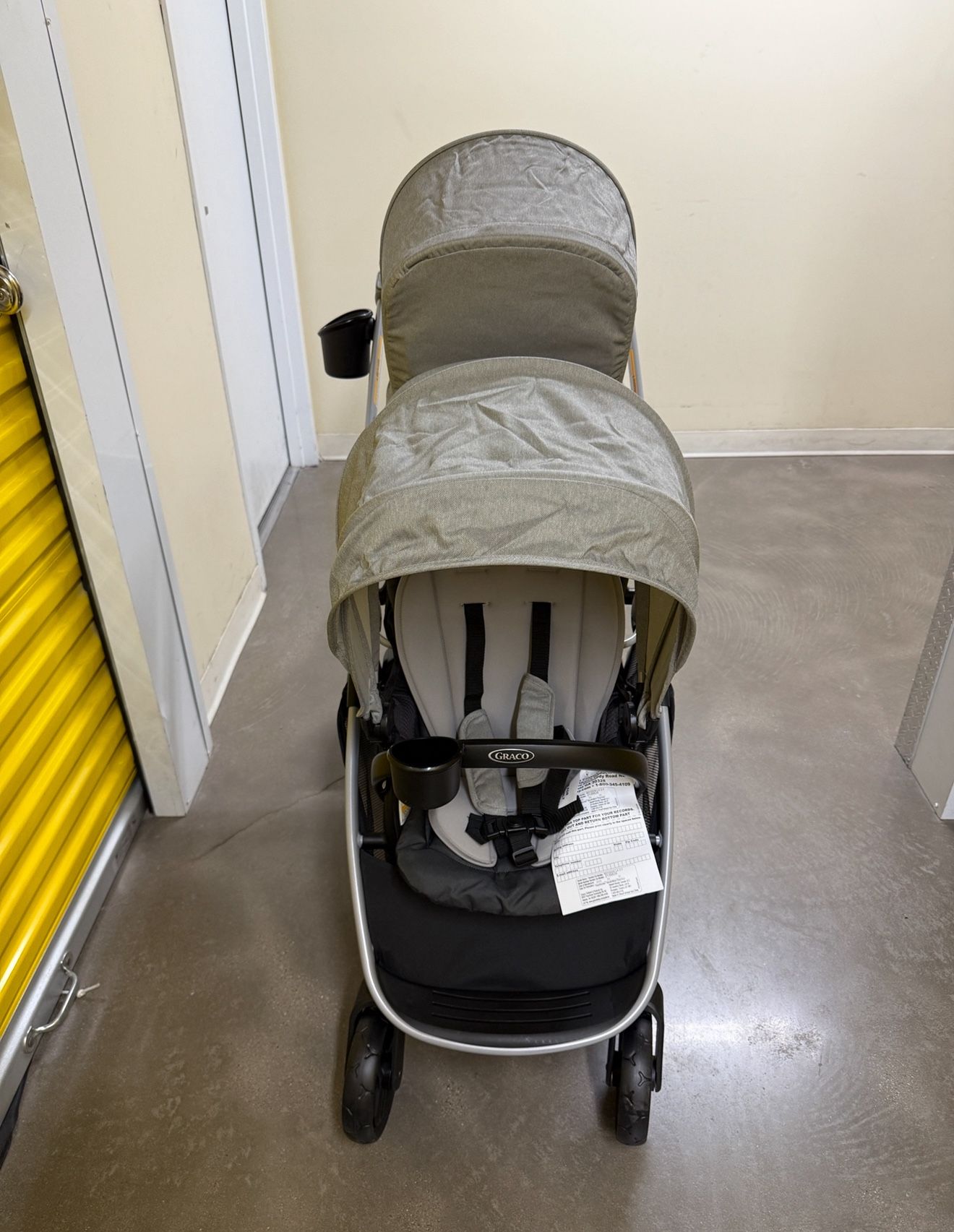 Brand New Graco Ready to Grow LX 2.0 Double Stroller Bench Standing Platform