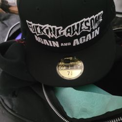 Brand New Rare FA Skateboard FITTED New Era Hat 7 5/8 7 3/8 7 1/2 And Snapbacks