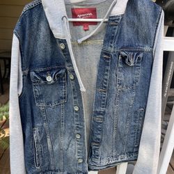 Arizona Jean Jacket Hoodie