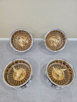 13x7 Pre-Stamped 72 Spoke Dayton Wire Wheels