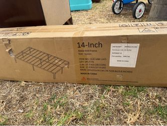 Queen bed metal frame
