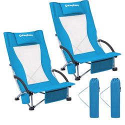 NEW IN BOX- Beach Chairs (Set of 2)-$65