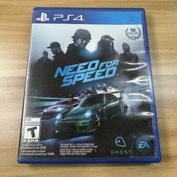 PS4 Need For Speed