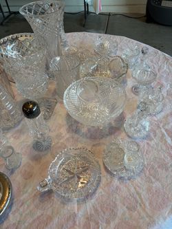 Crystal  Cut Glass