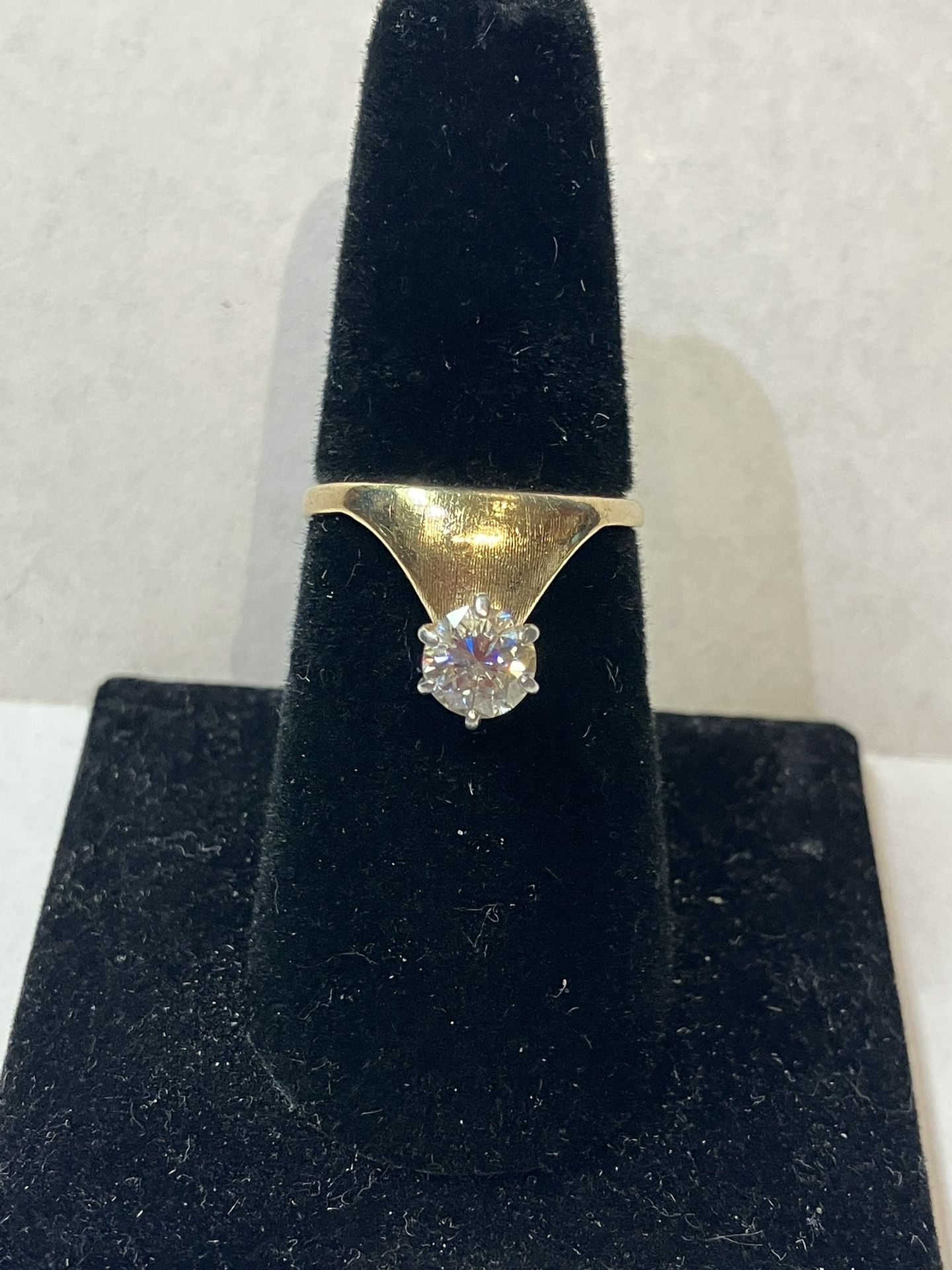 14k Gold Engagement Ring #109201-4 MJ