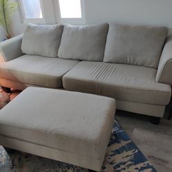 Khaki couch