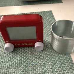 Mini Etch A Sketch And Slinky