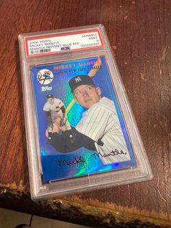 2008 Topps Mickey mantle blue ref
