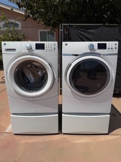 GE Front Load Washer and Dryer Set