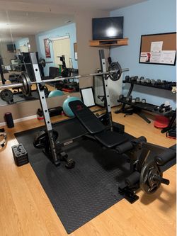 Wgt Bench + plates + DBs