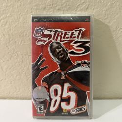 PSP NFL Street 3 Brand New Sealed