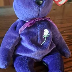 1997  Princess Diana TY beanie baby Teddy bear.