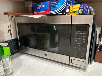 GE Stainless Steel Countertop Microwave 1100W
