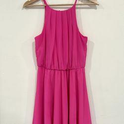 Blue Rain Pink Sleeveless Dress Size S Purchased From Francesca’s - Never Worn!!