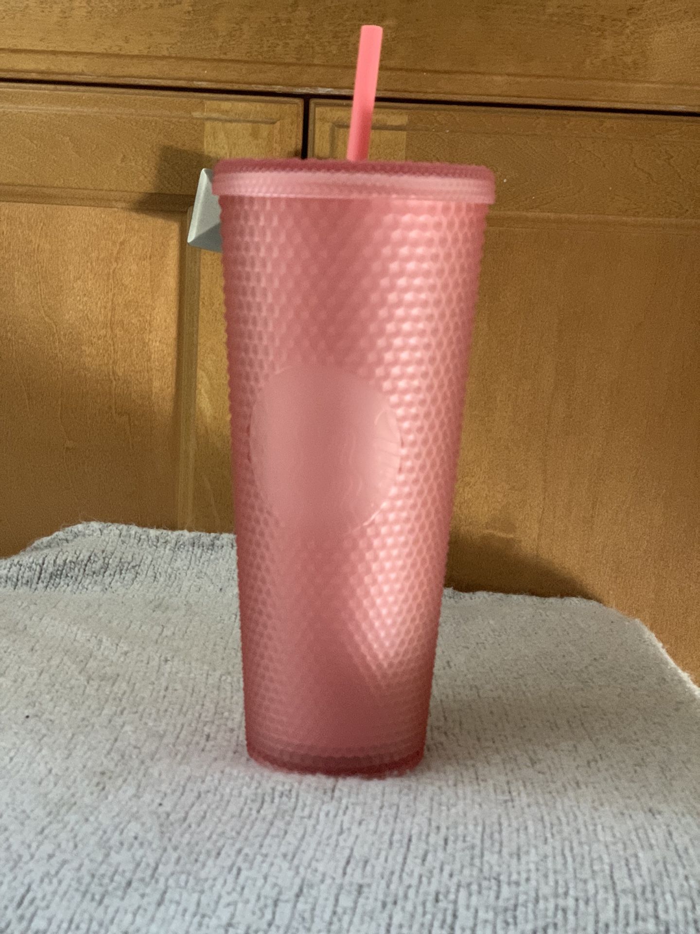 Starbucks 2022 Valentine's Soft Touch Pink Studded Venti (24 oz.) Tumbler