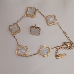 Clover Bracelet Set 