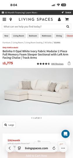 Sectional sofa