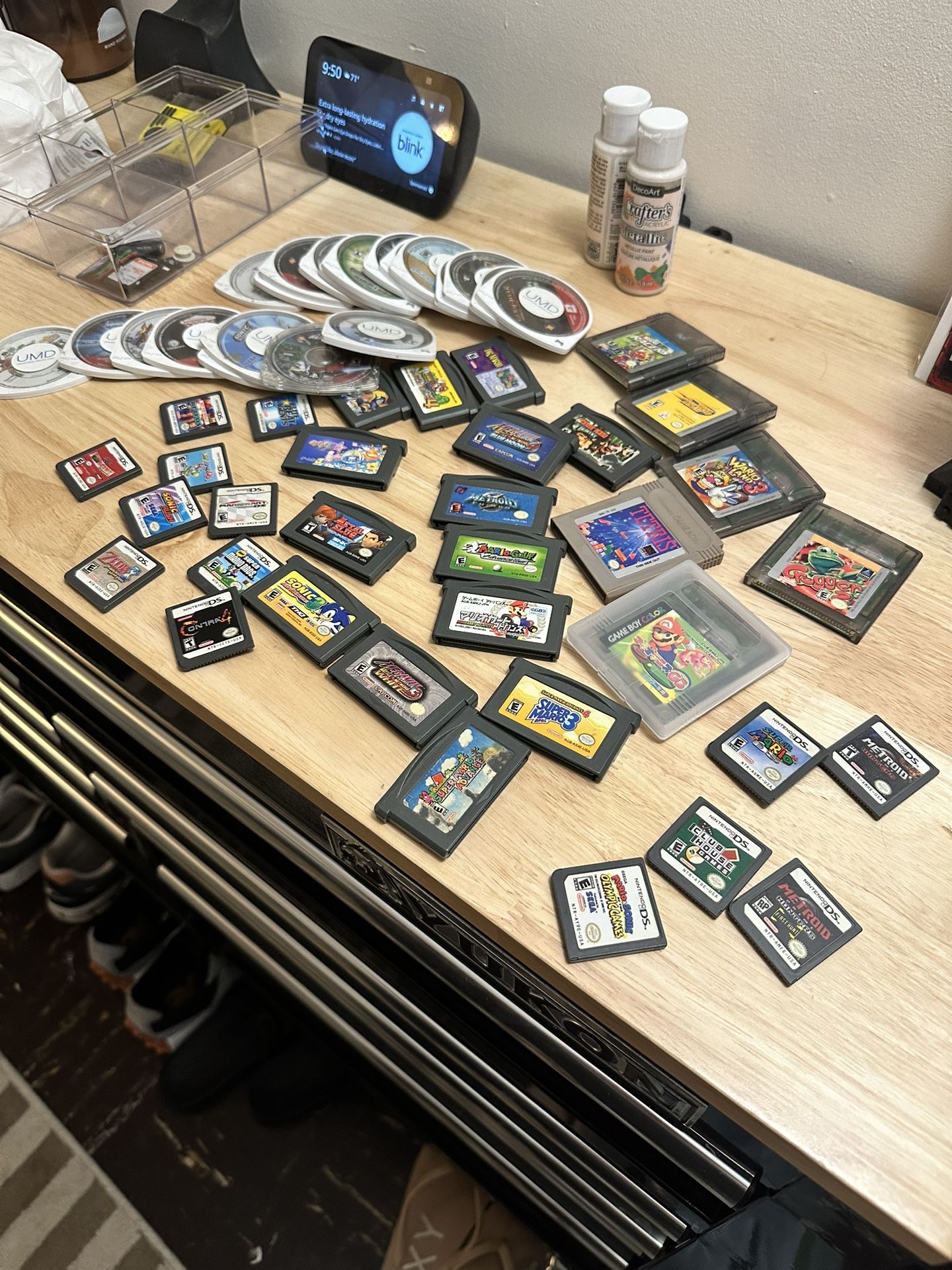 Authentic GBA, Gbc, DS, PSP Games LOT Sale