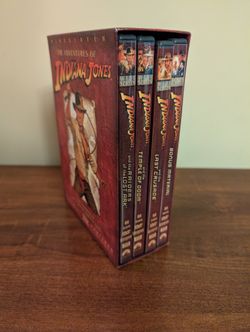 Indiana Jones Trilogy Movies Boxed DVD Set with Bonus