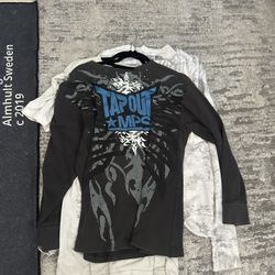 y2k tap out shirt thermal