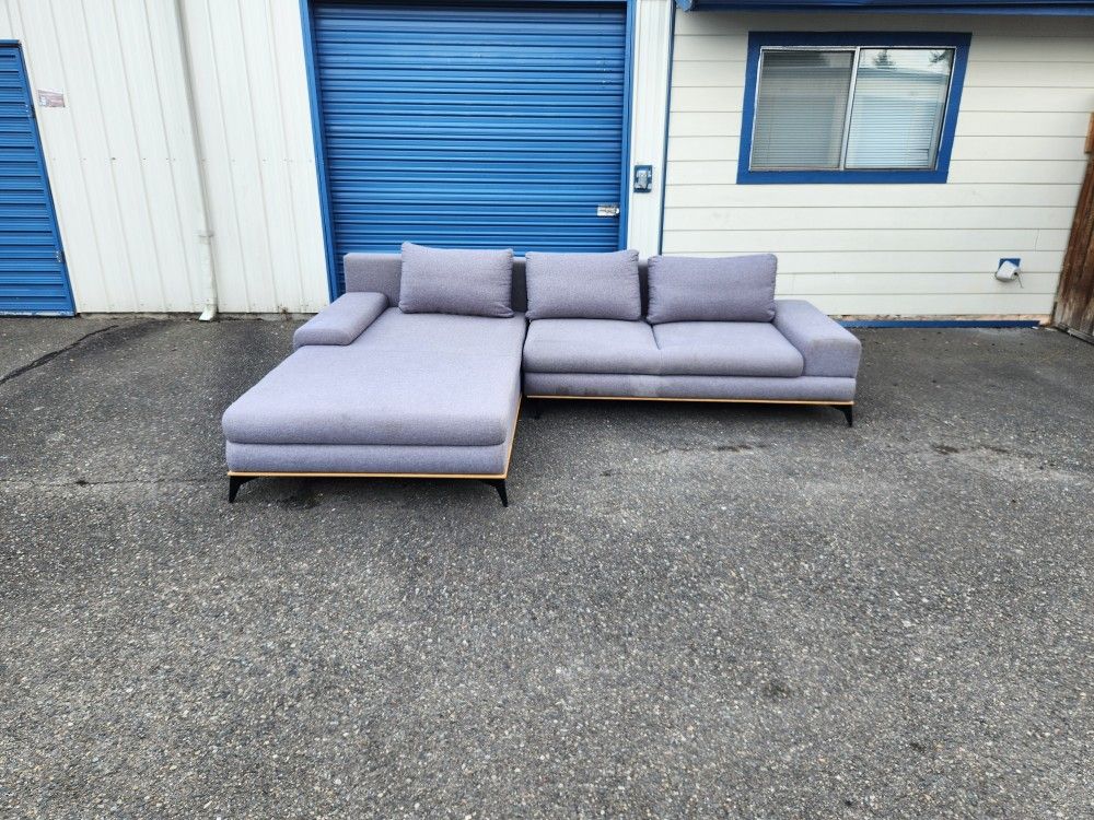 Sleeper Sofa With Lounge Chaise + Storage FREE DELIVERY 45 Miles Radius From Tacoma