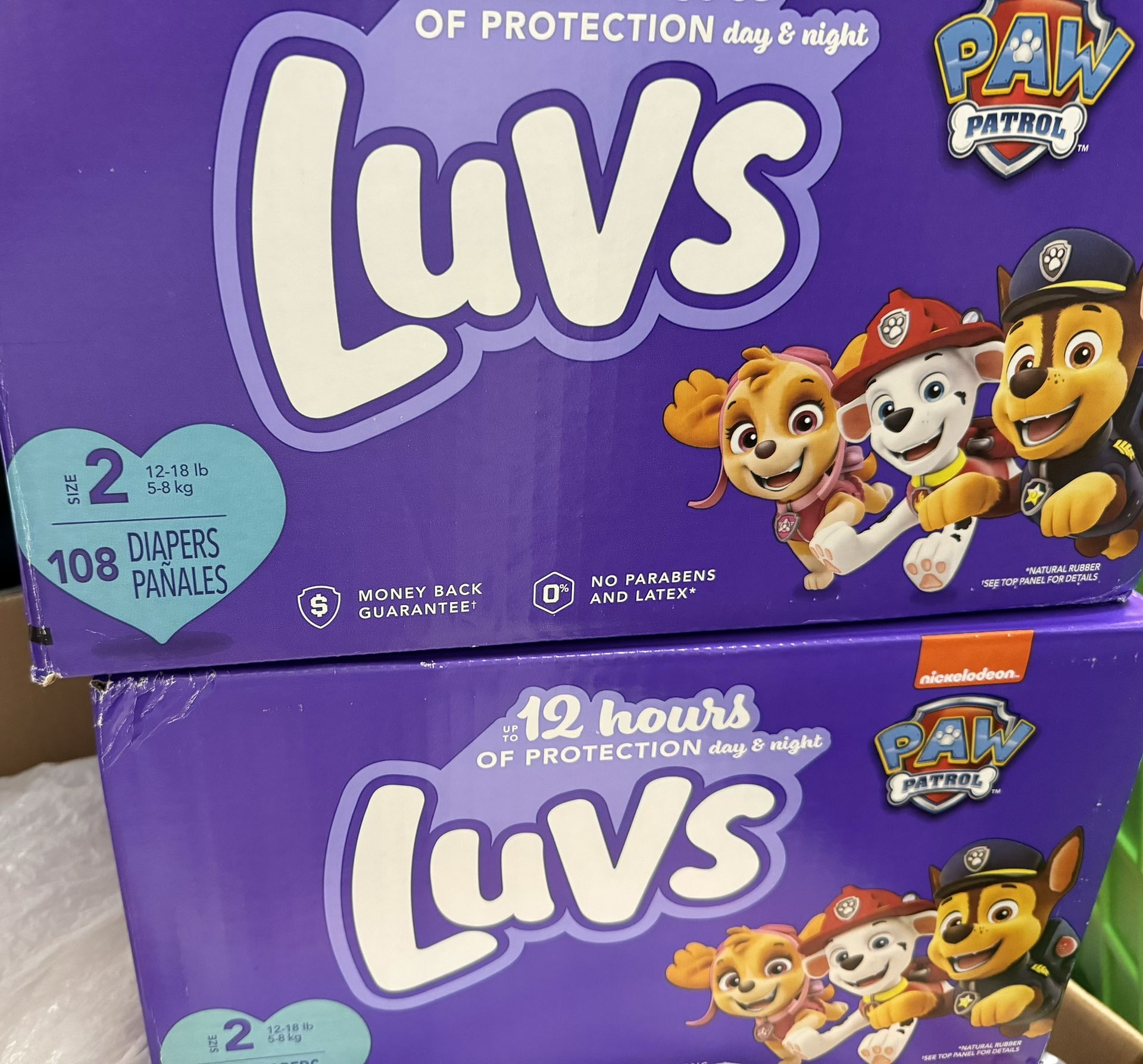 Luvs Diapers Size 2 ( 2 Box)